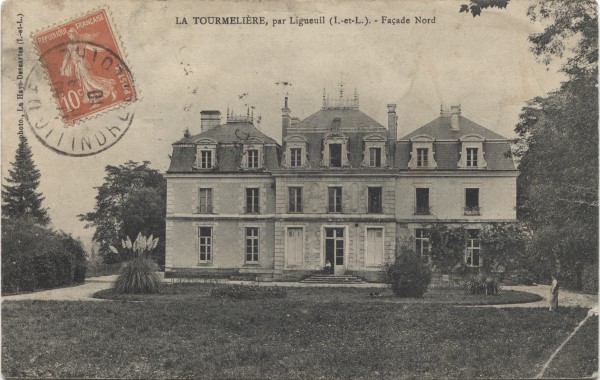 cpa Ligueil Tourmelliere 1910